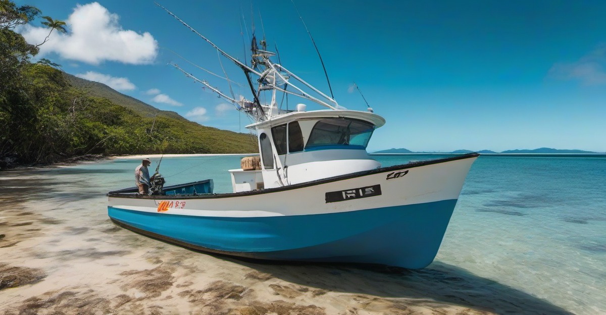 Reef and estuary fishing environments near Cairns