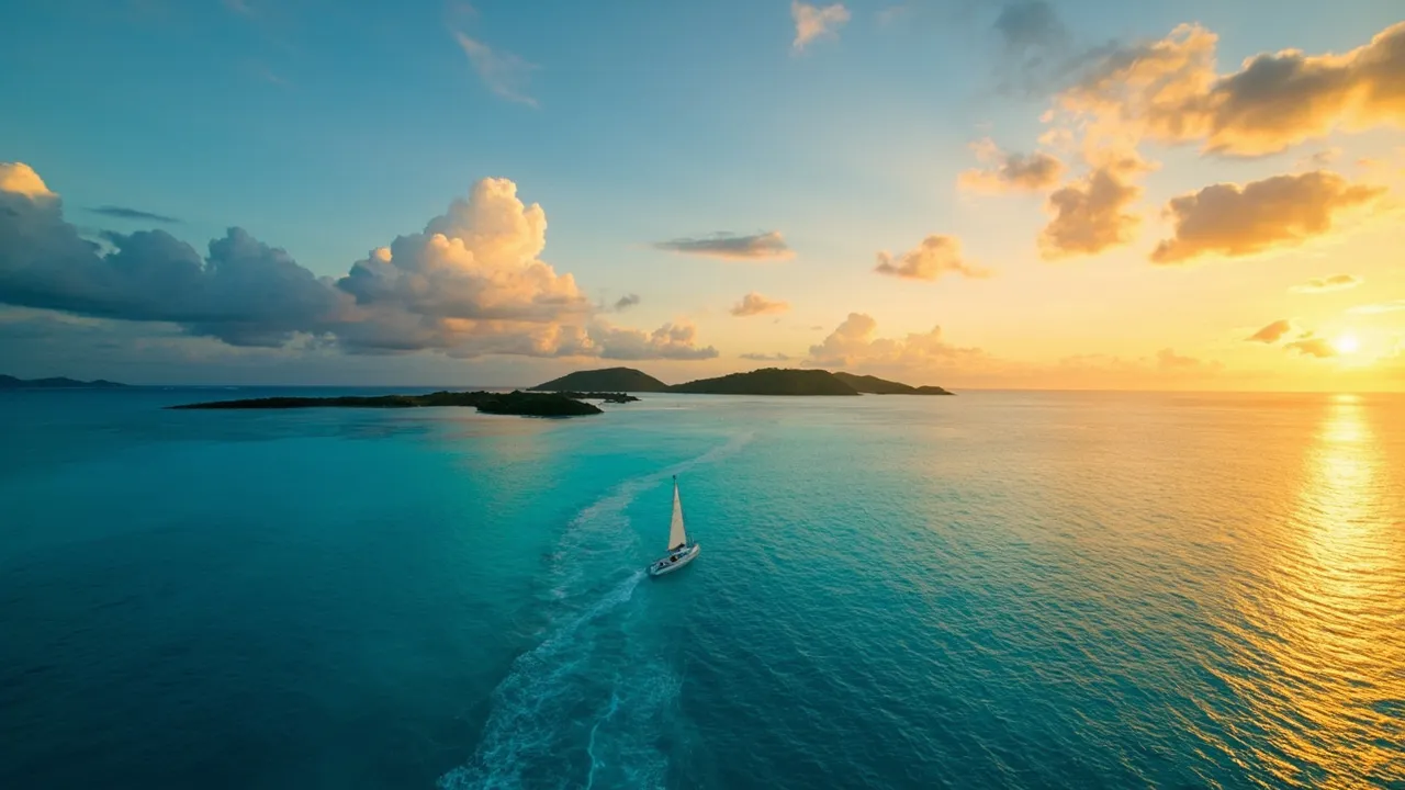 Fishing charter departing the Whitsunday Islands for the Great Barrier Reef